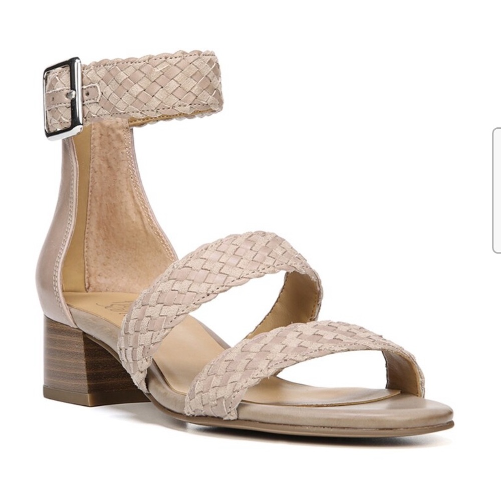 Tan Franco Sarto Heeled Sandals